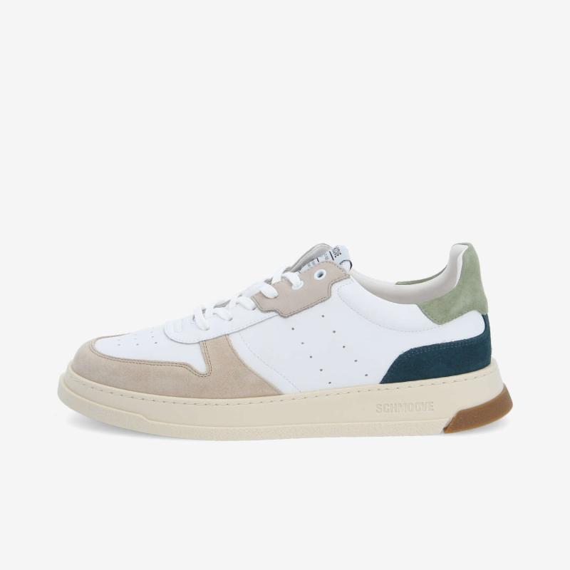 ORDER SNEAKER M - NAP/SUEDE/MESH - BLANC/VERT